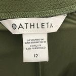 Athleta Brooklyn Heights High Rise Pants In Aspen Olive Cropped Women's Size 12 Photo 9