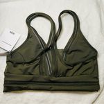 Victoria's Secret Victoria Secret Sport Womens Activewear Sports Bra Workout Sleeveless Green NWT Photo 2