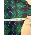 Stuart Alan Womens Cardigan Sweater Jacket Navy Green Argyle Button Front Sz 18 Photo 6