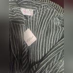 Free People NWT Shimmer Stripe Kimono Color: Silver Size All Photo 5