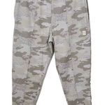 We Wander Gray Camo Joggers NWT Size Medium Cropped Camo Jogging Pants Photo 0