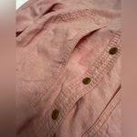 Duluth Artisan Hemp Shirt Womens Pink Button front Shirt Organic Cotton Photo 6