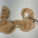 Tularosa Giamina Top in Orange Leopard XS Photo 2