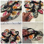 Coach  Kasey Signature Poppy Print Jelly Flip Flop Sandals size 10 Y2K baddie Photo 12