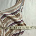 Mimi Chica  Surplice Front Womens Crop Length StripedRayon Jumpsuit Size Small‎ Photo 7