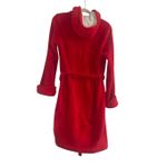 Victoria's Secret ✨ THE  COZY SHORT RED HOODED SZ SMALL ROBE✨ Photo 8