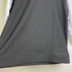 Azul by Moussy Long Sleeve Shirt Black Waffle White Layered Womens Size Medium Photo 4