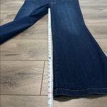 Spanx  Pull On High Rise Stretch Flare Jeans Midnight Shade Blue Size 2X Photo 9