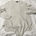 United States Sweaters Asymmetrical scoop crewneck flecked knit sweater Photo 2