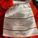 Spyder Black Puffer Jacket with Red Accents Photo 7