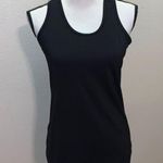 Danskin Now black semi fitted lightweight razorback tank top Size XS Photo 0