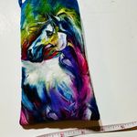 Designer hand painted silk crossbody phone glasses pouch bag crossbody New Multiple Photo 6