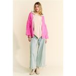 Davi & Dani nwt Side Slit Open Front Long Sleeve Cardigan Photo 6