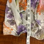 Calvin Klein  floral white Hydrangea High-Low wedding guest dinner Maxi Dress 6 Photo 15