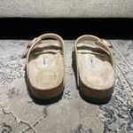 Birkenstock Arizona Shearling Desert Dust Gray Taupe Sandals Photo 7