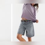 Free People NWT We The Free Perfect Oversized Tee - plum ash purple - small Photo 5