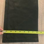 Maje Womens Perry Leather Straight Leg Flared Crop Pants US 0 Black FR 34 -Flaw- Photo 11