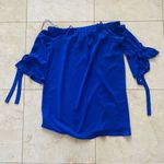 Skies Are Blue  Like New Shift Dress Off Shoulder Sz Small Photo 5