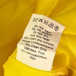House Of CB  Tink Satin Ruffle Mini Dress in Buttercup Size Large+ (X-Large) Photo 9