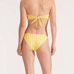 Veronica Beard 💕💕 Catarina Bandeau Bikini Top (L) + Azoia Tie Waist Bottom (XL) Photo 5