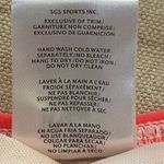 Body Glove  Blue Coral White Striped Teeny Bikini‎ Size Large Photo 8