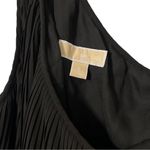Michael Kors pleated layered one-shoulder dress—large Photo 3