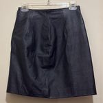 wilson's leather Wilson’s Leather Black Leather Skirt Woman’s Size 6 with a Side Zipper Photo 0
