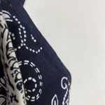 Magic  Black & White Pattern Y2k Midi Dress Formal Cotton Size Medium Photo 4