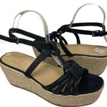 Naturalizer  Odina Ankle Strap Sandals‎ Black Slingback Womens Size 6.5M Shoes Photo 1