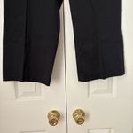 Banana Republic  Women's Cropped Pant Size 10 Long Martin Fit Stretch Black Pants Photo 6