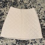 Revolve Quilted Leather Skirt Photo 0