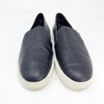 Vince  Women's Black Perforated Leather Blair Sneaker size 9 Photo 1