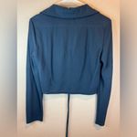 ZARA Women’s Deep Green Casual Long Sleeves Top Size M Photo 2