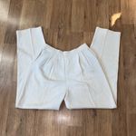 St. John  Knitwear Pleated Santana Knit Pants Cream EUC Sz 8 Stretchy Classic Photo 3