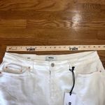 Mica Women's White Stretch Cutoff Jean Shorts NWT Size XL Photo 4