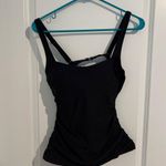 Athleta Square Neck Bra Cup Tankini Top – Size 34B/C – Black Photo 0