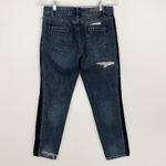 BLANK NYC  Still Water Crop Girlfriend Cut Jeans Photo 1