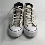 Converse  White Canvas Sneakers Iconic High-Top Design Photo 2