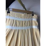 Joseph Clyde Deck Chair Stripe Pleated Skirt Women's Sz. M Photo 3