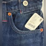 Free People #15 NWT Slim Shade Selvedge Jeans in Deep Indigo Photo 9