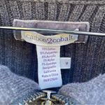 Women’s Carbon2Cobalt Quarter Zip Sweater Gray Size M Photo 2