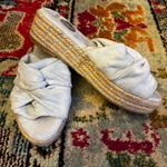 Nalho Women's Sai Vegan Suede Yoga Mat Espadrilles Platform Sandals Size 8 Blue Photo 6