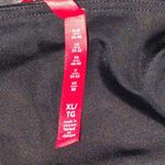 Spanx Black High-Waisted Shiny Faux Leather Sleek Leggings XL Photo 5