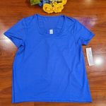 Nanette Lepore  Play Blue Athletic Shirt Size Small Photo 0