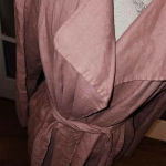 Catherine Malandrino  Womens Linen‎ Wrap Dress Medium Photo 2