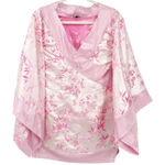 Leg Avenue Womens Japanese Satin Floral Geisha Halloween Costume Dress Size S Photo 0