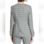 Ted Baker London Women's Title Rista Check Blazer Jacket Size 2 (US 6) Gray Photo 1