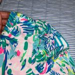 Lilly Pulitzer Jansen Sweatshirt Blue Ibiza Cabana Cocktail Print Size XS Photo 4