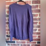 Athleta  Coaster Luxe Oversized Purple Sweatshirt Size Medium Photo 5