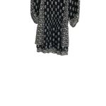 Joie  'Kessler' Printed Silk Mini-Dress, Caviar Black- Size XSmall Photo 4